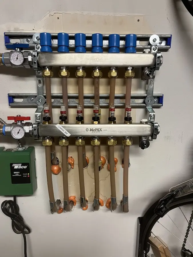 Plumber performing Leak Detection at a residential property in East Point